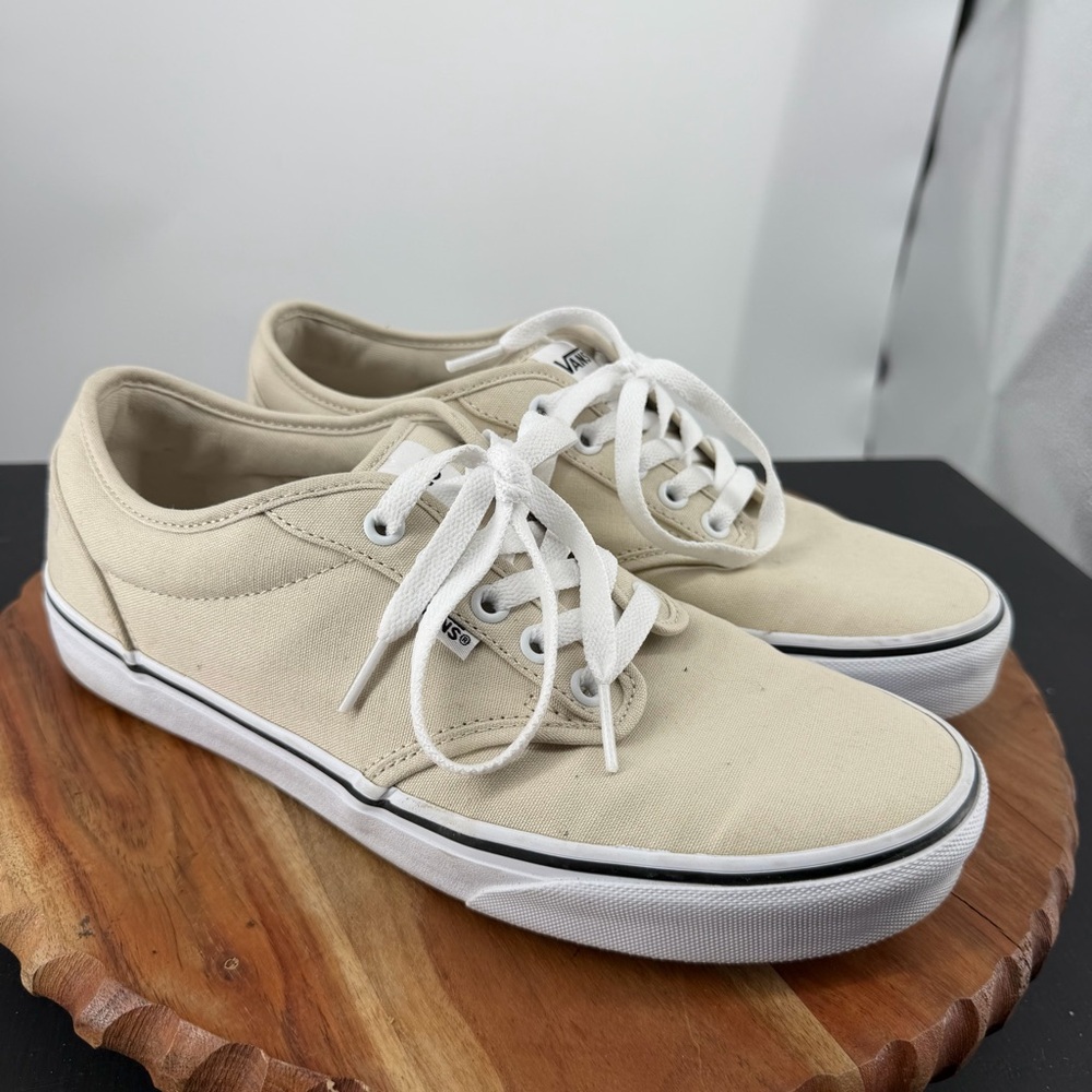 Vans Atwood Rainy Day‎ Sneaker Women's Drizzle Beige Size 10